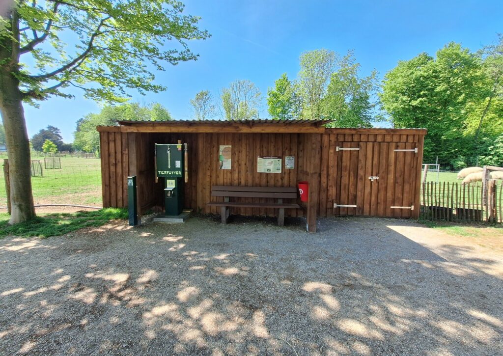Tierpark-Weeze-Projekt-Schafunterstand